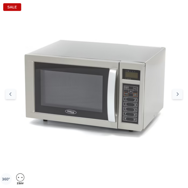  Φούρνος μικροκυμάτων 25L - 1000W - 20 προ-προγράμματα